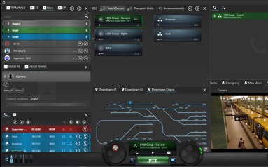 Train-to-ground communication control