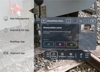 Augmented reality solution for maintenance and inspection