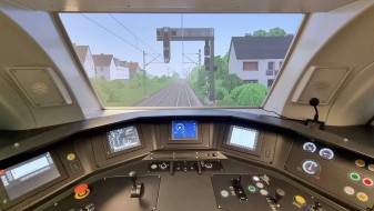 Bahn-Simulator für die EURODUAL von Stadler